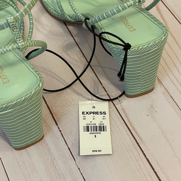 Express Strappy Heels - Picture 8 of 14